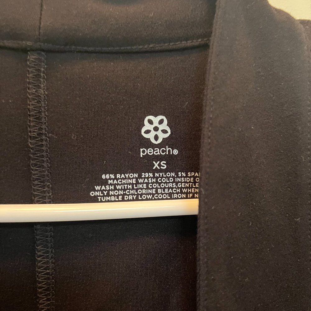 NWT Peach Black Ponte Blazer - Picture 3 of 4